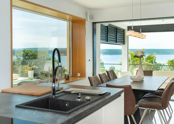 Luxury With Pool, Wellness And Sea View 빌라 *