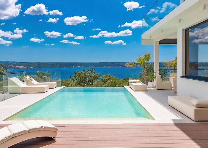 Luxury With Pool, Wellness And Sea View * Maslenica